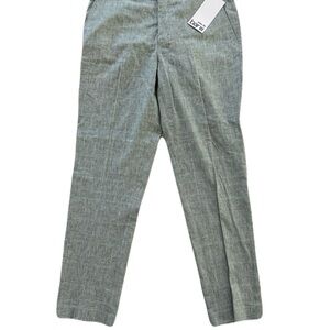 NWT Bar III Men's Elegant Green Plaid Slim Dress Pants Work Pants Size 33